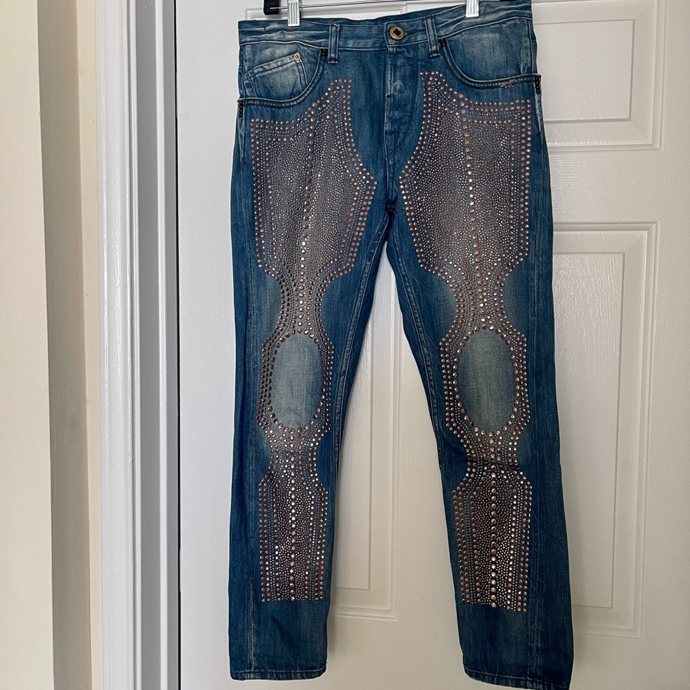 New Jeans We are replay with decor (stones) size 27